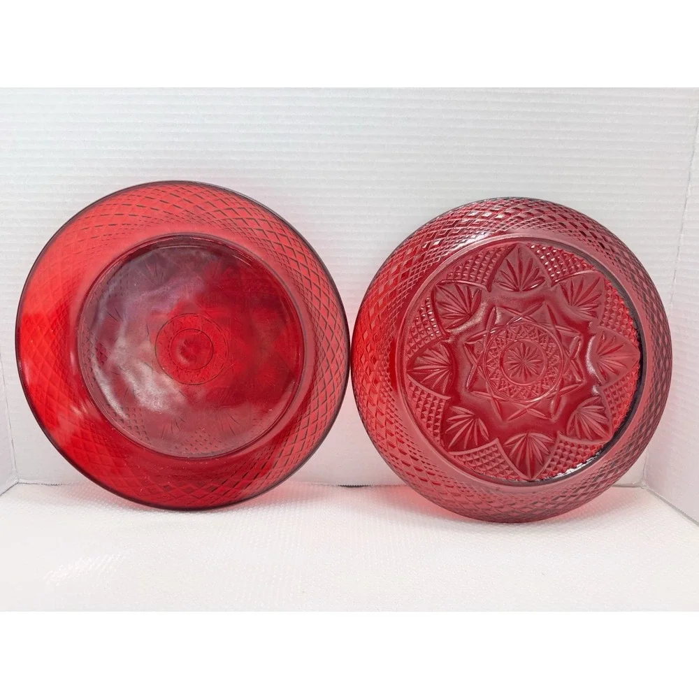 2 Cristal d'Arques-Durand Antique Ruby 10